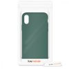 Husa Apple iPhone X / iPhone XS, Silicon, Verde, 42495.166