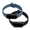 Set 2 Curele pentru Samsung Galaxy Fit (SM-R370), kwmobile, Silicon, Albastru / Negru, 50233.73