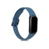 Set 2 Curele pentru Samsung Galaxy Fit (SM-R370), kwmobile, Silicon, Albastru / Negru, 50233.73
