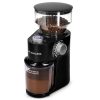 Rasnita electrica cafea Navaris, reglaj macinare, pentru espresso/filtru, negru, plastic