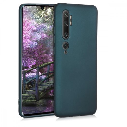 Husa Xiaomi Mi Note 10 / Mi Note 10 Pro, Silicon, Verde, 50952.14