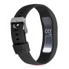 Set 2 Curele pentru Garmin Vivofit 4, kwmobile, Silicon, Negru / Gri, 44228.22