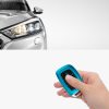Husa Cheie Auto pentru Hyundai / Kia - 3 Butoane - Keyless Go, Silicon, Albastru, 51052.98