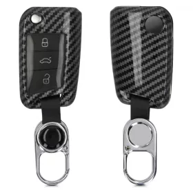   Husa Cheie Auto pentru VW - 3 Butoane, Plastic, Negru, 51038.01