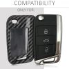 Husa Cheie Auto pentru VW - 3 Butoane, Plastic, Negru, 51038.01