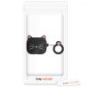 Husa pentru casti Apple AirPods Pro, Kwmobile, Negru/Alb, Silicon, 51055.01
