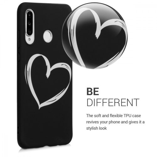 Husa Huawei P30 Lite, Silicon, Negru, 48539.12