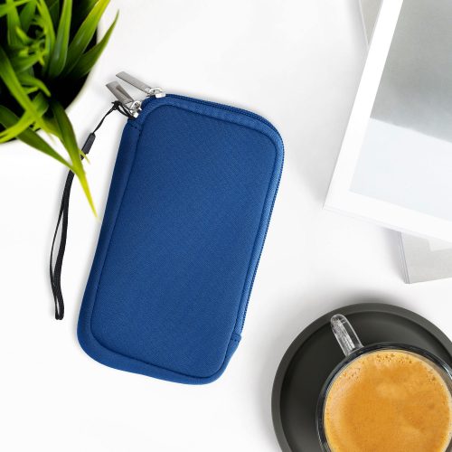 Husa Universala telefon L - 6,5 inch, Neopren, Albastru, 46188.3.04