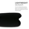 Husa pentru mouse Apple Magic Mouse 2/Magic Mouse 1, Kwmobile, Negru/Alb, Neopren, 51118.01