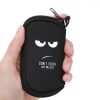 Husa pentru mouse Apple Magic Mouse 2/Magic Mouse 1, Kwmobile, Negru/Alb, Neopren, 51118.01