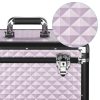 Cutie pentru accesorii ingrijire cai Navaris, Aluminiu, Roz, 50875.01