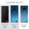 Husa OnePlus 7T, Silicon, Albastru, 50403.116