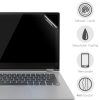 Set 2 Folii de protectie camera foto Kwmobile pentru Lenovo Yoga 530 (14"), Transparenta, Plastic, 51149.2