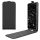 Husa Samsung Galaxy A51, Piele ecologica, Negru, 51202.01