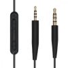 Cablu pentru casti Bose QuietComfort 35, Kwmobile, Negru, Plastic, 51172.01