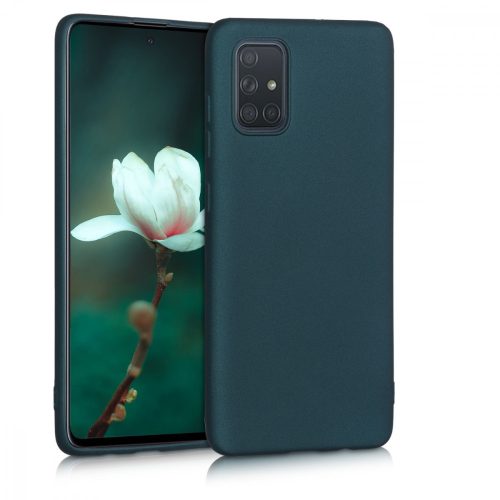 Husa Samsung Galaxy A71, Silicon, Verde, 51213.14