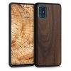 Husa Samsung Galaxy A51, Lemn, Maro, 51198.18