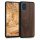 Husa Samsung Galaxy A51, Lemn, Maro, 51198.18