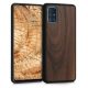 Husa Samsung Galaxy A51, Lemn, Maro, 51198.18