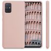 Husa Samsung Galaxy A71, Silicon, Roz, 51209.52