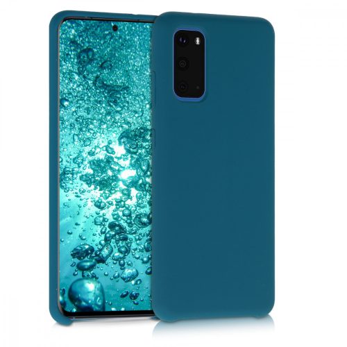 Husa Samsung Galaxy S20, Silicon, Verde, 51236.57