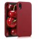 Husa Apple iPhone XR, Piele naturala, Rosu, 45955.09