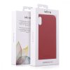 Husa Apple iPhone XR, Piele naturala, Rosu, 45955.09