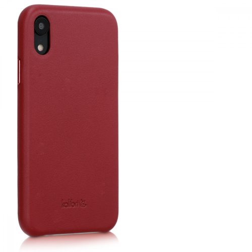Husa Apple iPhone XR, Piele naturala, Rosu, 45955.09