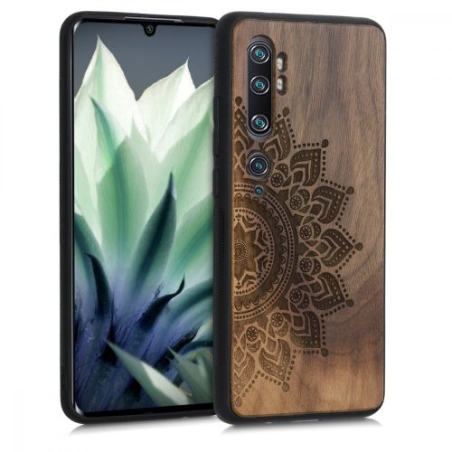 Husa Xiaomi Mi Note 10 / Mi Note 10 Pro, Lemn, Maro, 51278.01