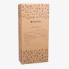 Set 2 Castroane + suport, Caini/ Pisici, Maro, 380 ml, 51308.02
