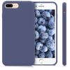 Husa Apple iPhone 8 Plus / iPhone 7 Plus, Silicon, Albastru, 40842.168