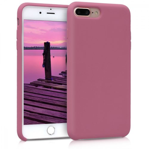 Husa Apple iPhone 8 Plus / iPhone 7 Plus, Silicon, Roz, 40842.167