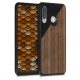 Husa Huawei P30 Lite, Lemn, Maro, 50827.02