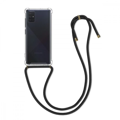 Husa Samsung Galaxy A71, Silicon, Negru, 51427.01