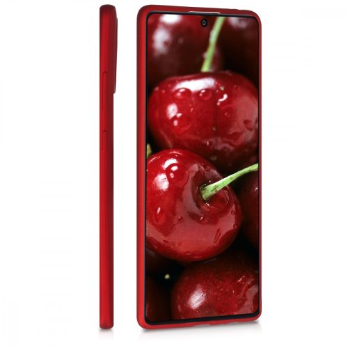 Husa Samsung Galaxy S10 Lite, Silicon, Rosu, 51411.36