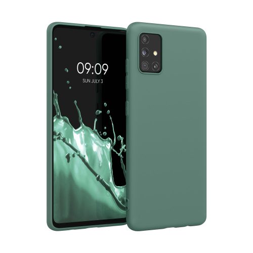 Husa Samsung Galaxy A51, Silicon, Verde, 51196.171