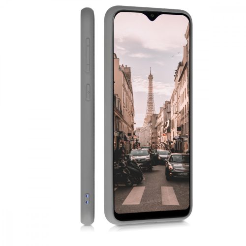 Husa Samsung Galaxy A10, Textil, Gri, 51540.22