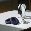Set 2 Perne de urechi pentru casti Bose Quietcomfort 35/QuietComfort QC35 wireless II, Kwmobile, Albastru, Piele ecologica, 44519.17