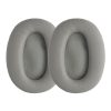 Set 2 Perne de urechi pentru casti Sony MDR-1000X/WH-1000XM2, Kwmobile, Gri, Piele ecologica, 46415.22