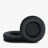 Set 2 Perne de urechi pentru casti Pioneer HDJ-2000/HDJ-1500/HDJ-1000, Kwmobile, Negru, Piele ecologica, 51564.01