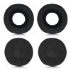 Set 2 Perne de urechi pentru casti JBL Tune 600/Tune 500BT/Tune 450, Kwmobile, Negru, Piele ecologica, 51587.01