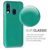 Husa Samsung Galaxy A40, Silicon, Verde, 48546.128