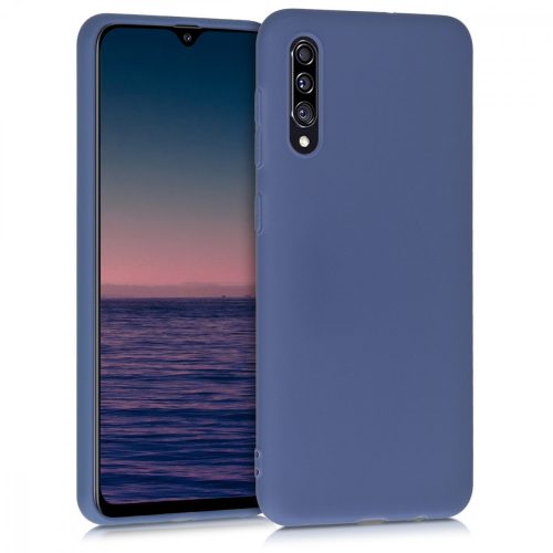 Husa Samsung Galaxy A30s, Silicon, Albastru, 50194.168