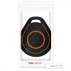 Husa Cheie Moto pentru Harley Davidson Harley Davidson, Kwmobile, Negru/Portocaliu, Silicon, 51709.02