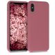 Husa Apple iPhone X / iPhone XS, Silicon, Roz, 46313.167