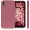 Husa Apple iPhone X / iPhone XS, Silicon, Roz, 46313.167