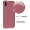 Husa Apple iPhone X / iPhone XS, Silicon, Roz, 46313.167