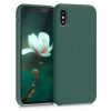 Husa Apple iPhone X / iPhone XS, Silicon, Verde, 46313.166