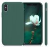 Husa Apple iPhone X / iPhone XS, Silicon, Verde, 46313.166