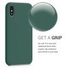 Husa Apple iPhone X / iPhone XS, Silicon, Verde, 46313.166